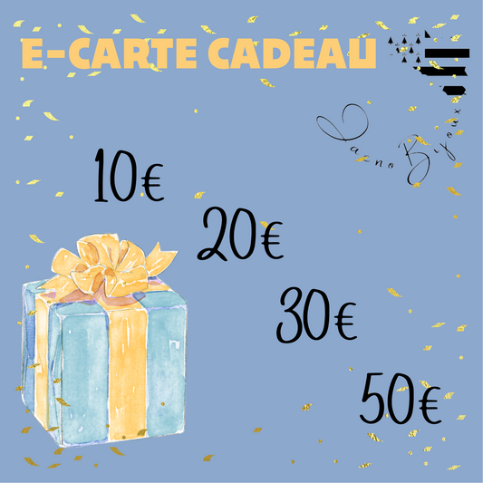 Bon-cadeau par email / e-carte 20 euros
